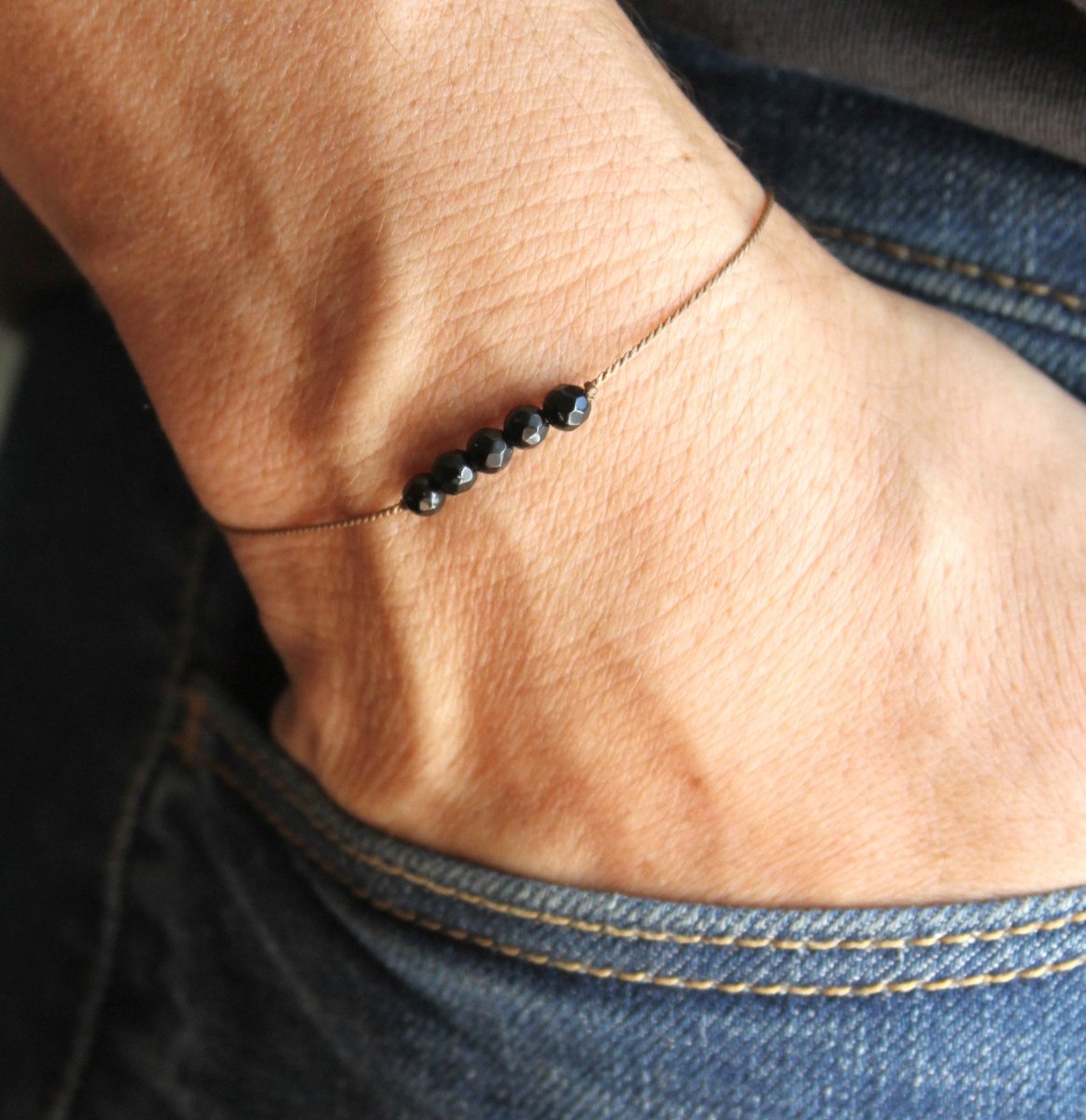 CGB - ONY | Crystal Intention Bracelet - Onyx - Sunday Girl by Amy DiLamarraBracelet