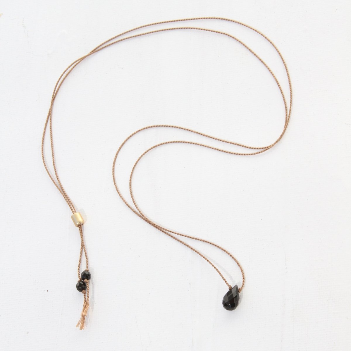 Healing Crystals and Stones Necklace in Onyx - Sunday Girl by Amy DiLamarraNecklace