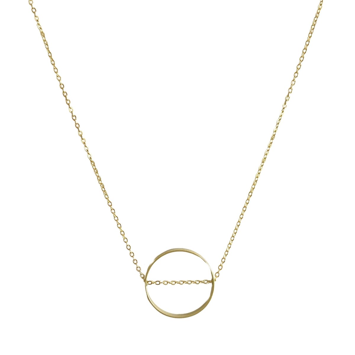 Circle Intersected Necklace - Sunday Girl by Amy DiLamarraNecklace
