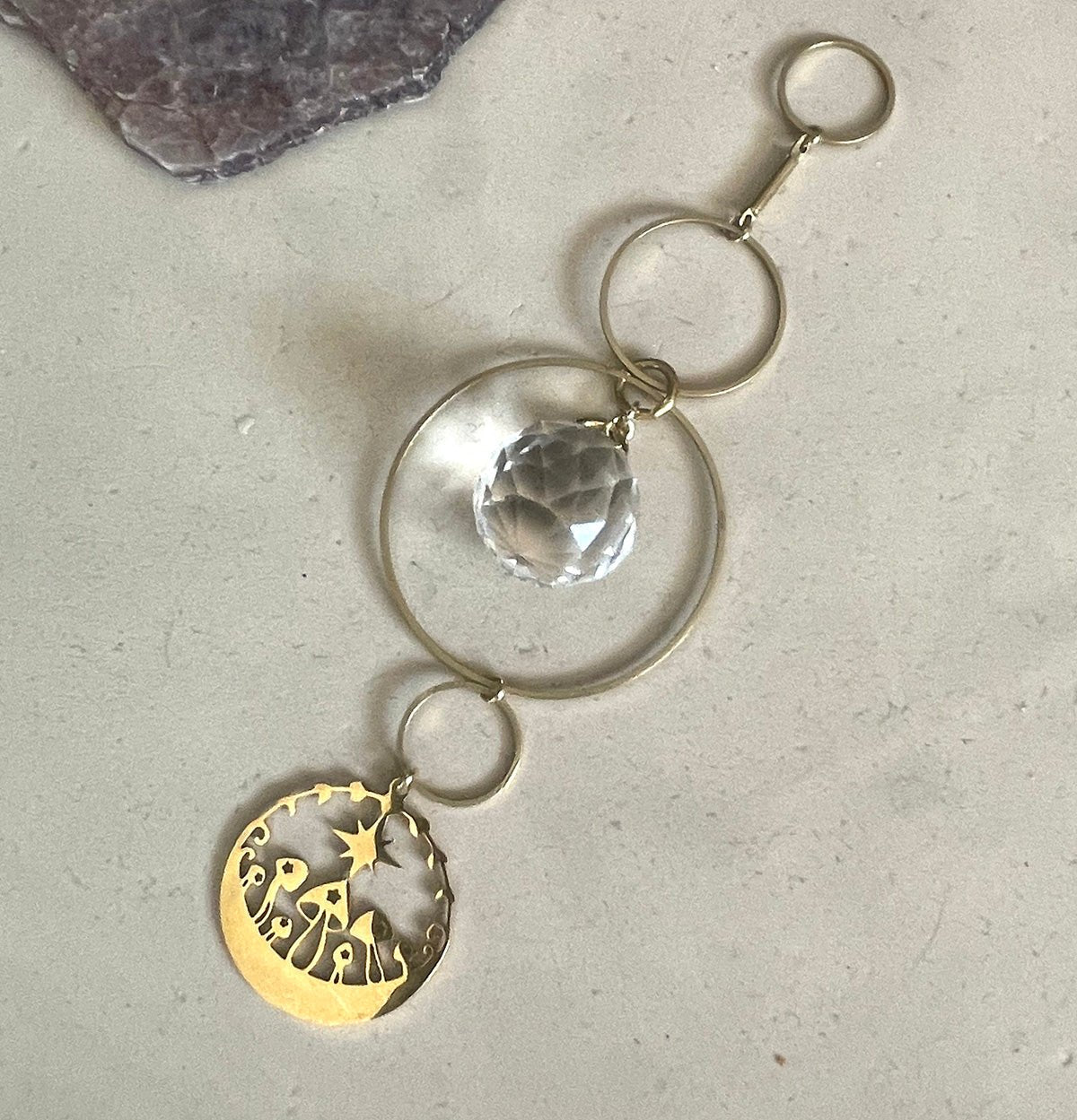 Magic Mushroom Small Suncatcher - Sunday Girl by Amy DiLamarraSuncatcher