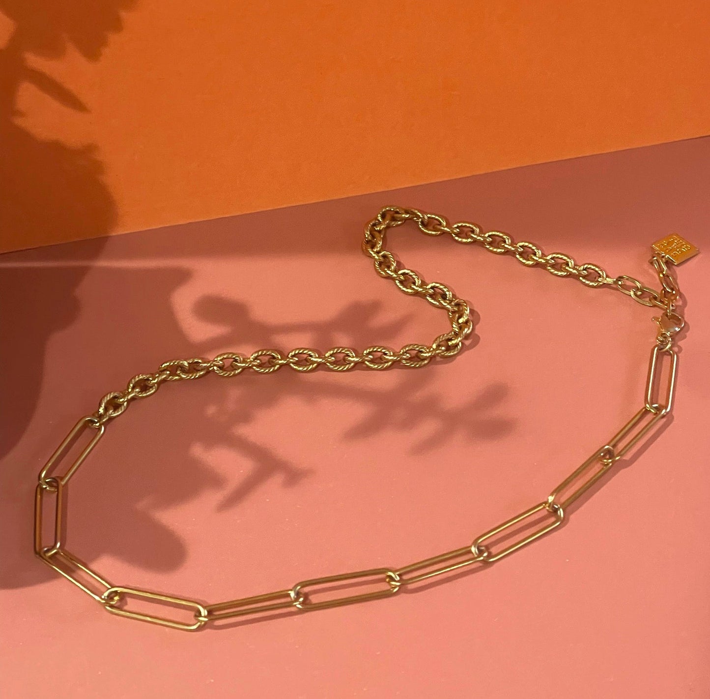 Matilda Mixed Chain Necklace - Sunday Girl by Amy DiLamarraNecklace