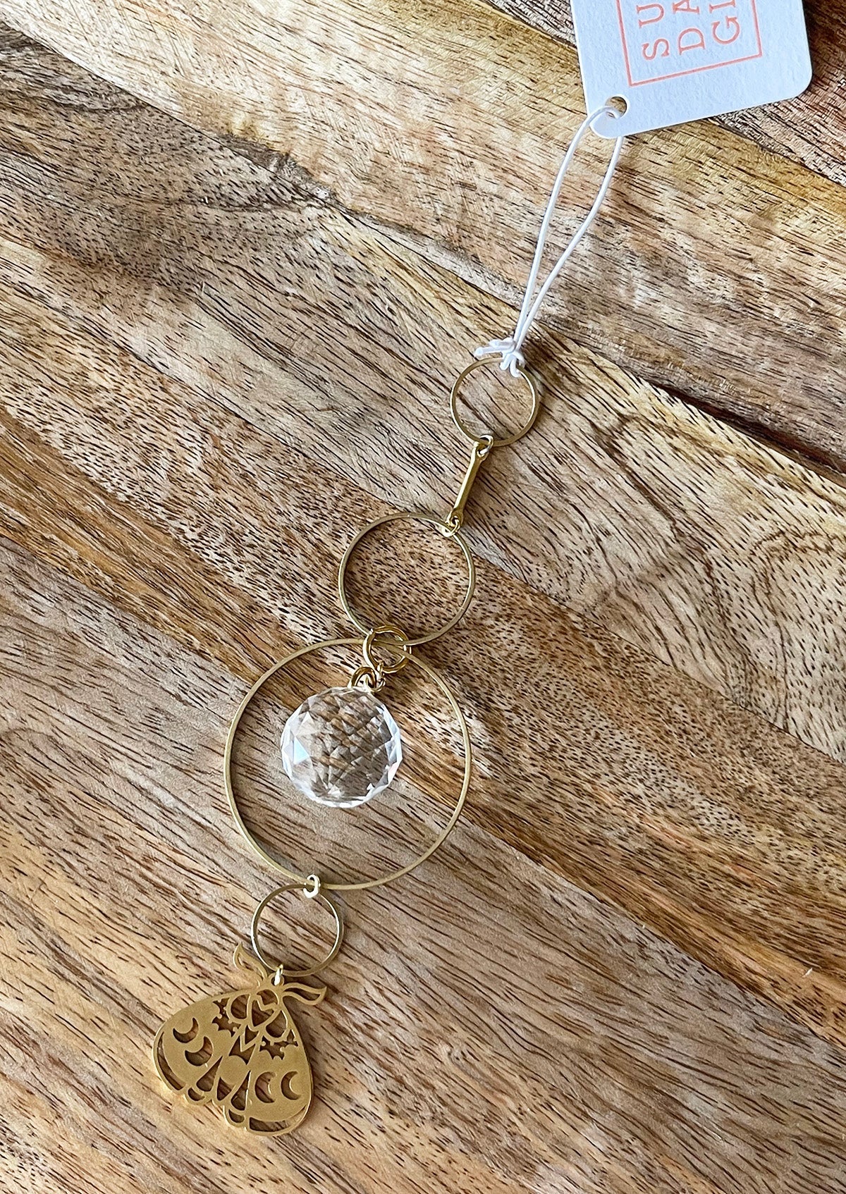 Moon Phase Butterfly 6" Suncatcher - Sunday Girl by Amy DiLamarraSuncatcher