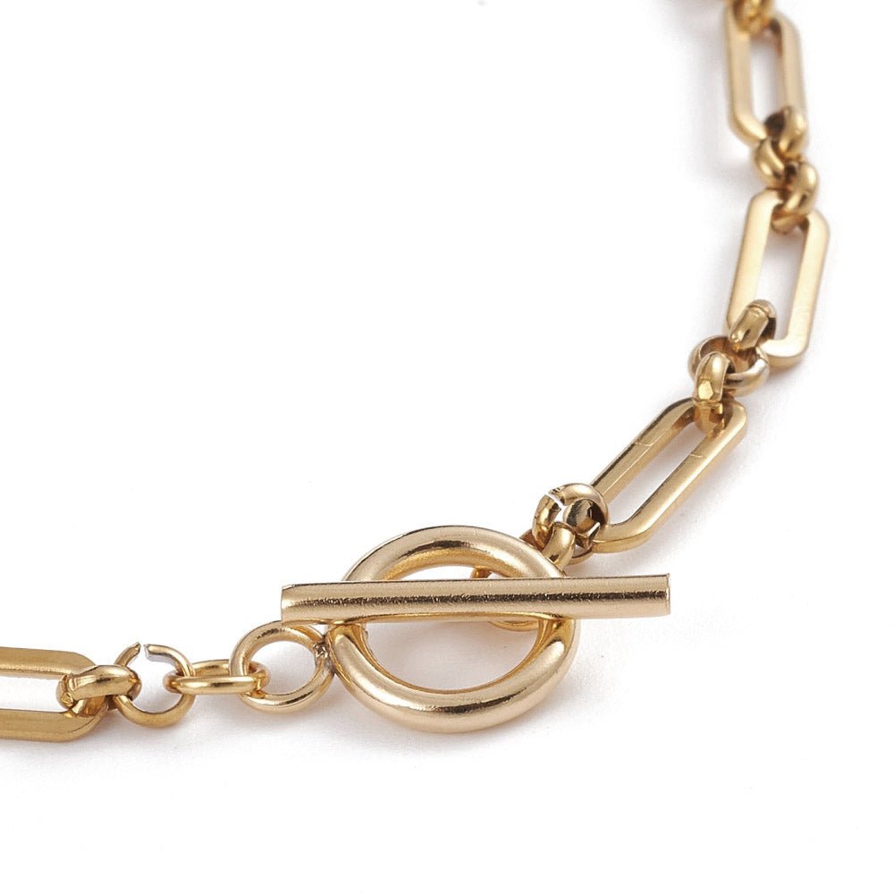 Nola Figaro Chain Toggle Necklace - Sunday Girl by Amy DiLamarraNecklaces