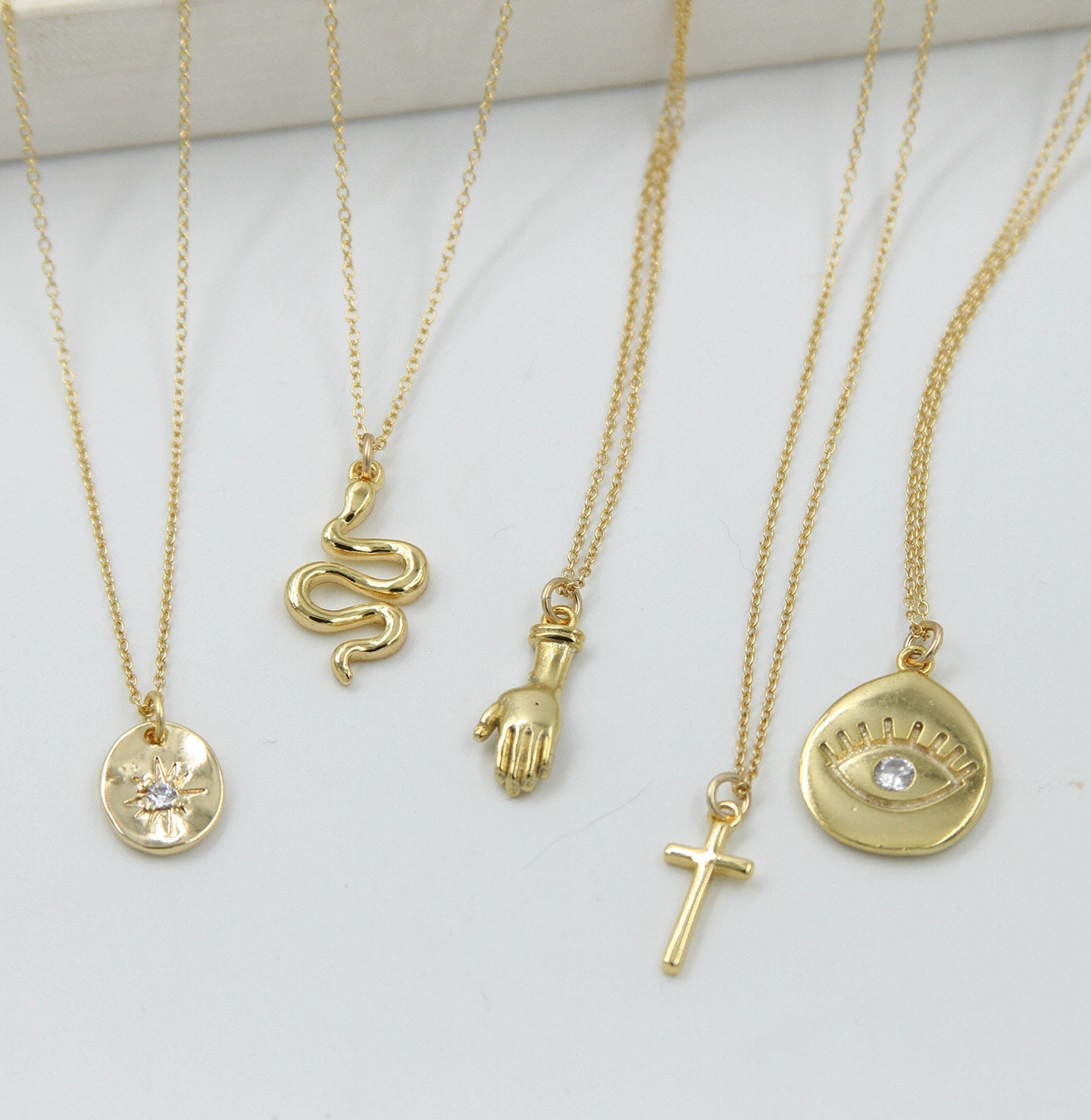 NK-395 | Shining Star Talisman Necklace
