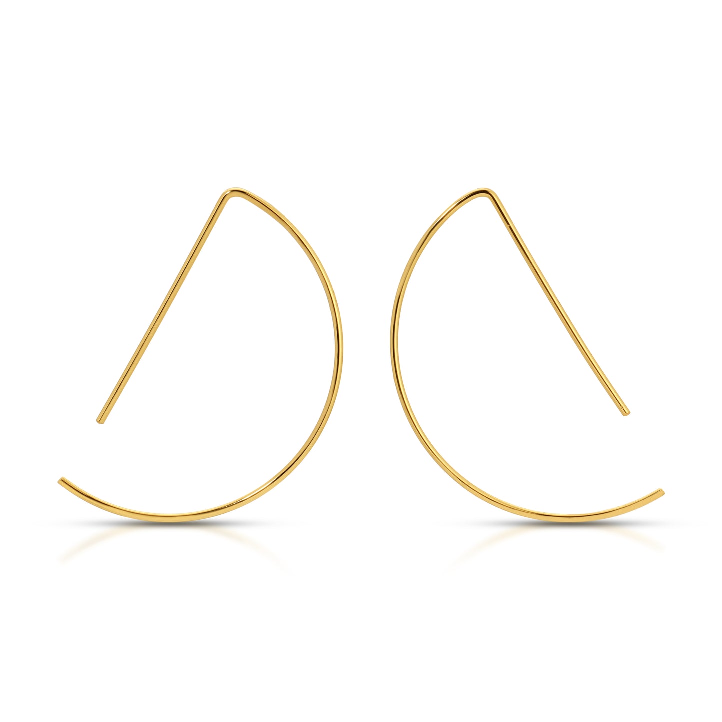Half Circle 2 Way Earrings