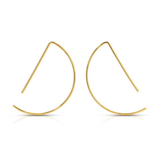 Half Circle 2 Way Earrings