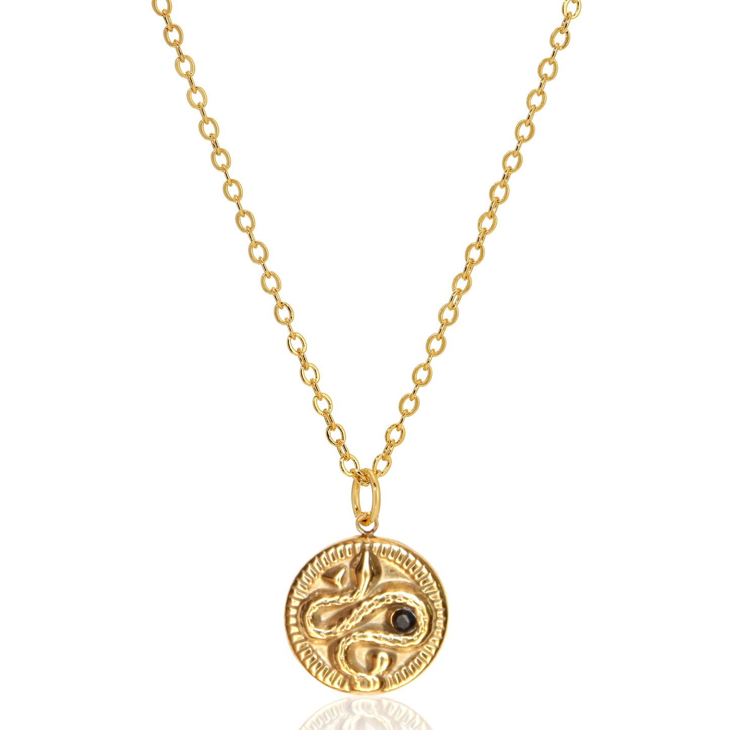 NK-661 | Snake Coin Pendant