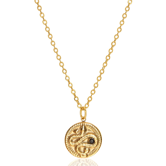 NK-661 | Snake Coin Pendant