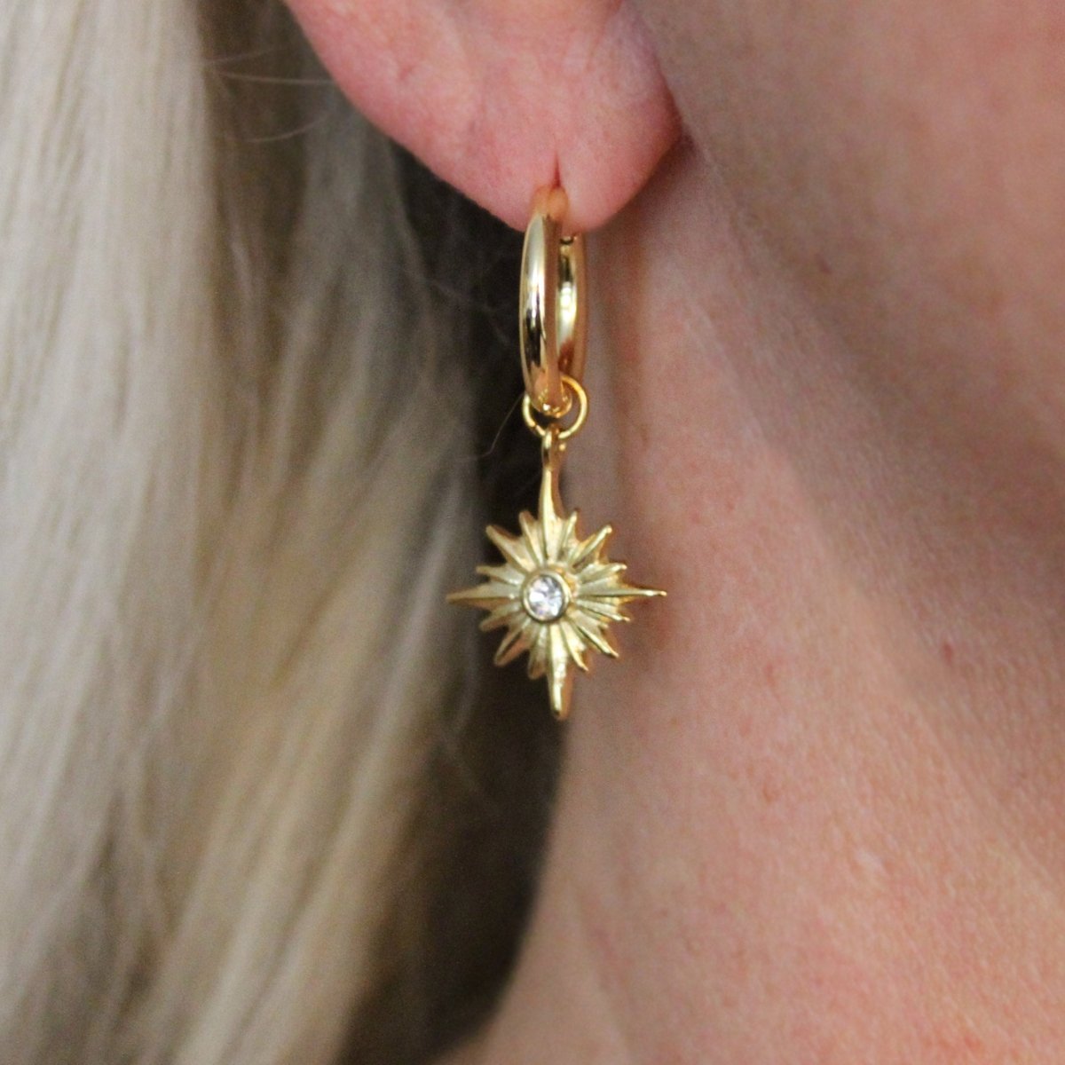 Big Star Chunky Hoops - Sunday Girl by Amy DiLamarraEarrings