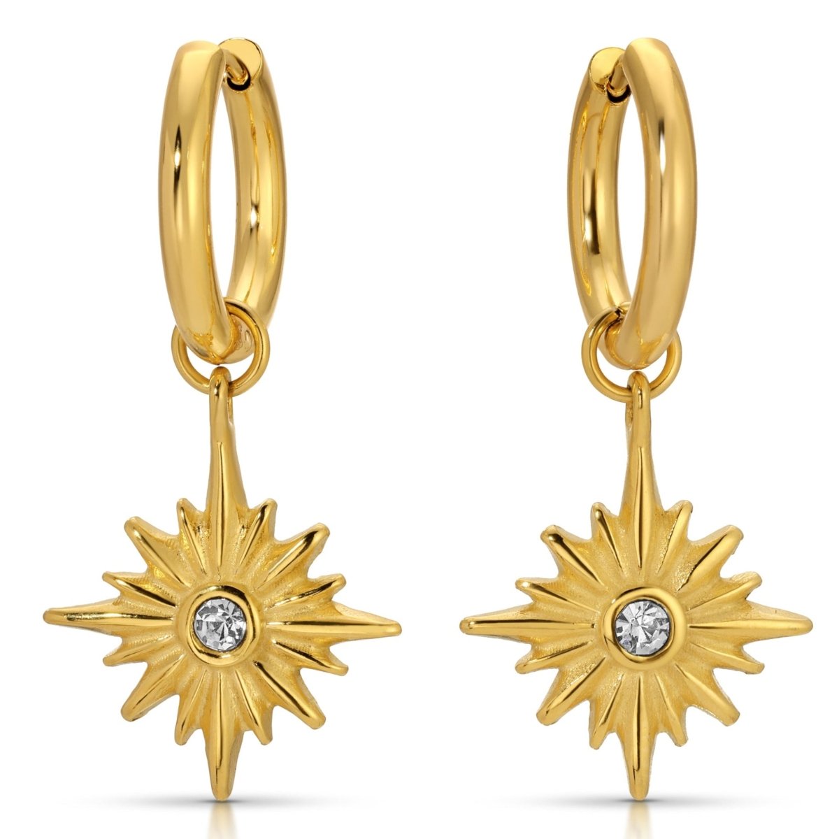 Big Star Chunky Hoops - Sunday Girl by Amy DiLamarraEarrings