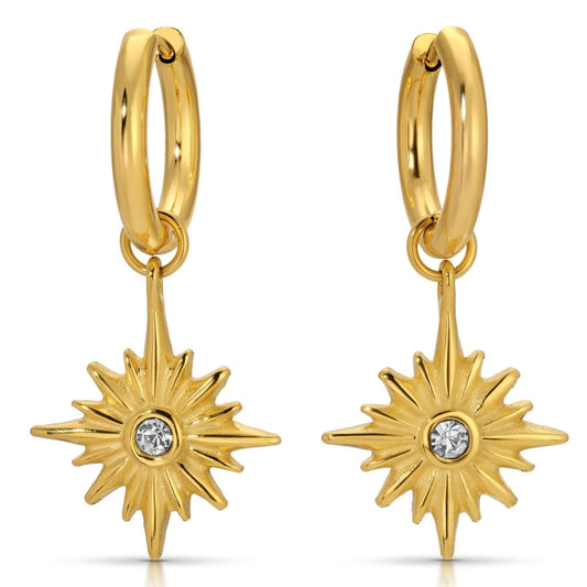 Big Star Chunky Hoops - Sunday Girl by Amy DiLamarraEarrings