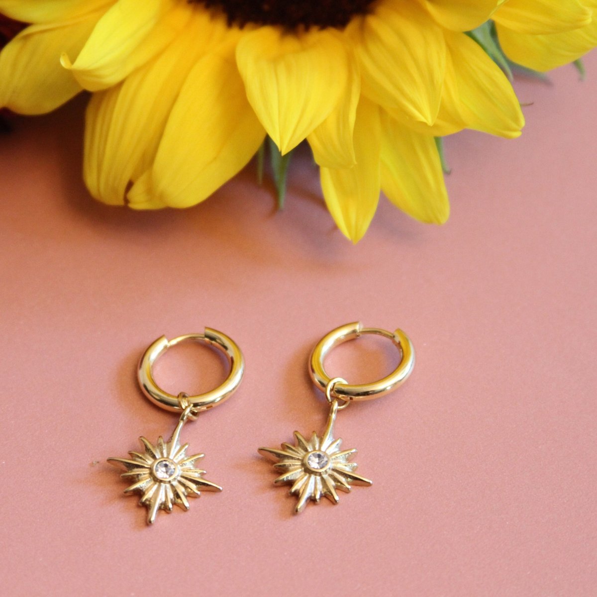 Big Star Chunky Hoops - Sunday Girl by Amy DiLamarraEarrings
