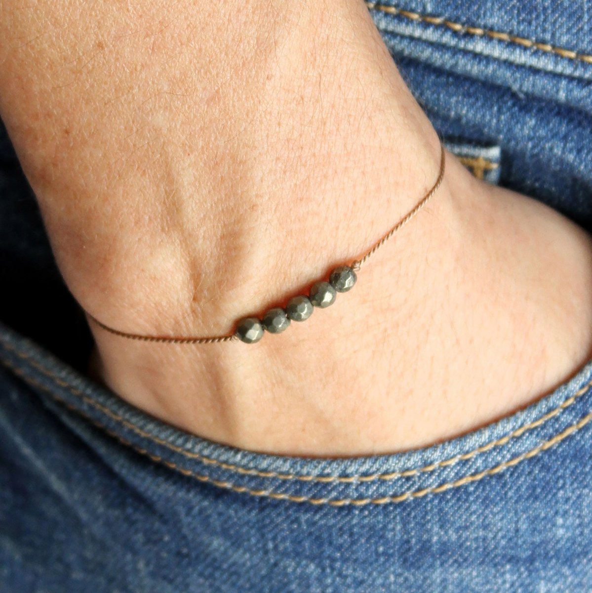 CGB - PYR | Crystal Intention Bracelet - Pyrite - Sunday Girl by Amy DiLamarraBracelet