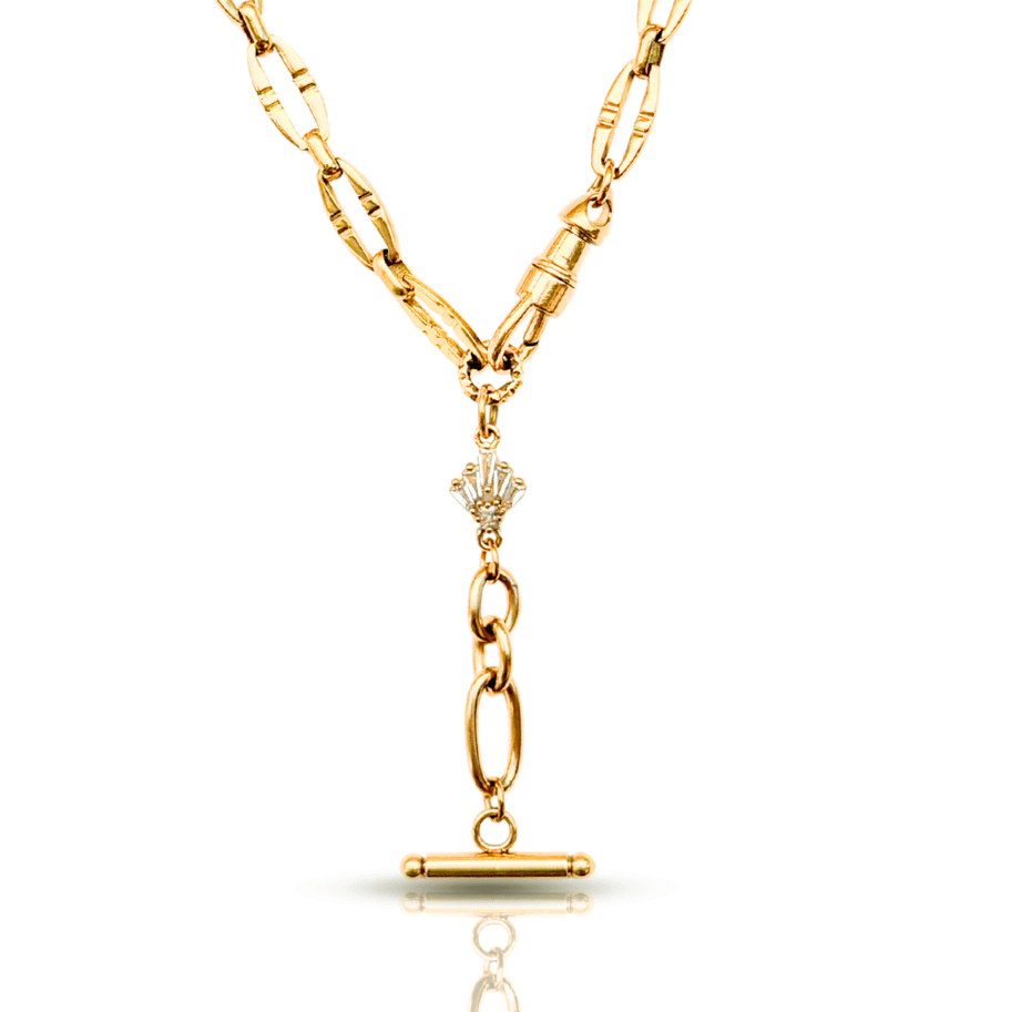 Deco Vintage Y-Necklace - Sunday Girl by Amy DiLamarraNecklaces