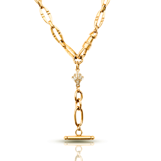 Deco Vintage Y-Necklace - Sunday Girl by Amy DiLamarraNecklaces
