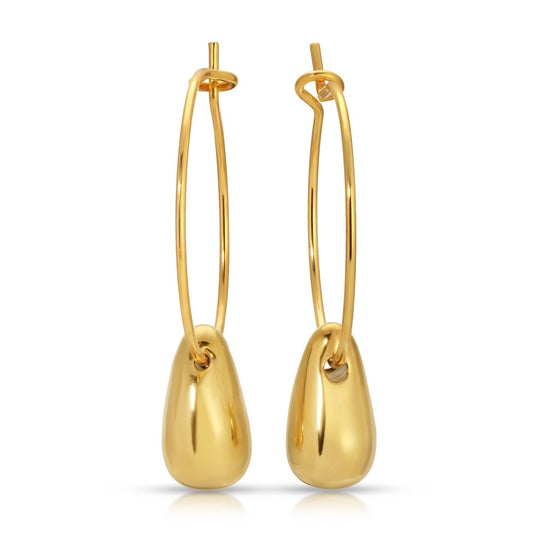 ER - 686 | Mini Dew Drop Hoops - Sunday Girl by Amy DiLamarraEarrings