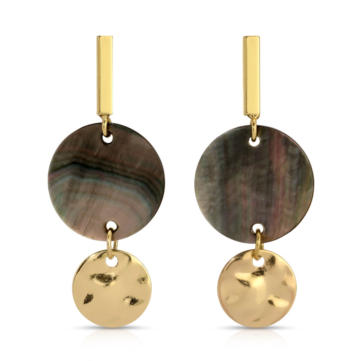 Minimal Shell Inez Minimal Shell Earrings - Sunday Girl by Amy DiLamarra