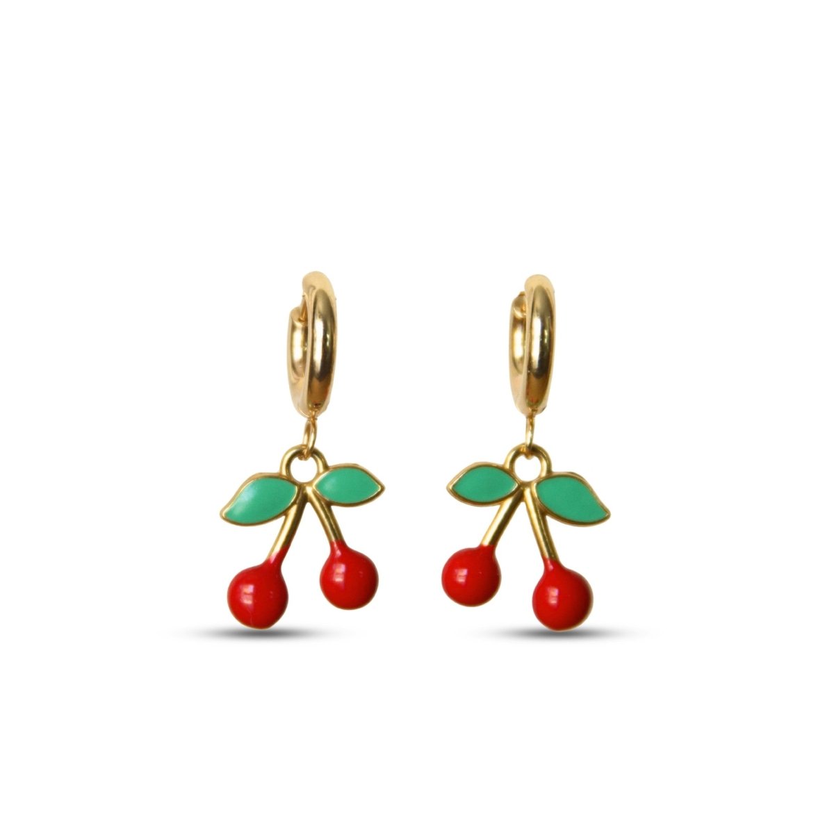Mini Cherry Earrings - Sunday Girl by Amy DiLamarraDangle Earrings
