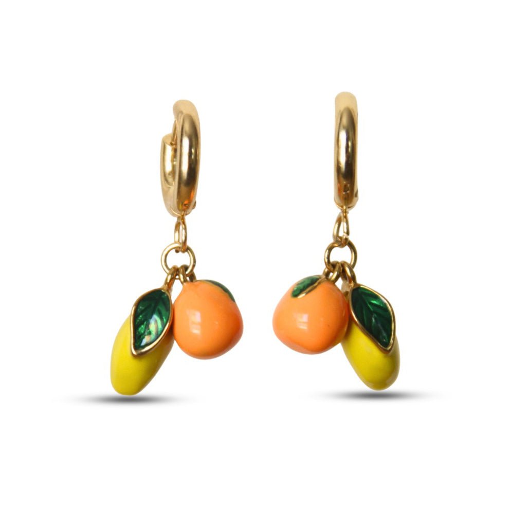 Mini Citrus Fruit Earrings - Sunday Girl by Amy DiLamarraEarrings