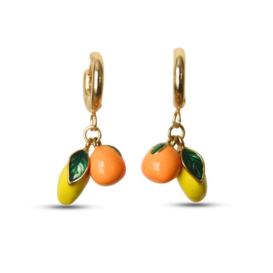 Mini Citrus Fruit Earrings - Sunday Girl by Amy DiLamarraEarrings