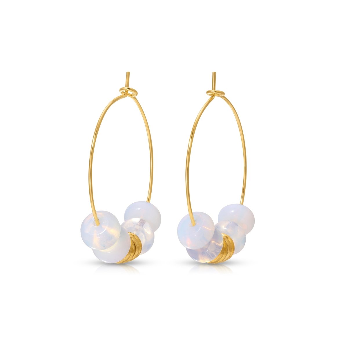Opalite Hoops - Sunday Girl by Amy DiLamarraEarrings