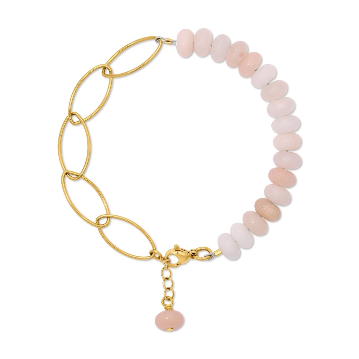 Pink Aventurine Link Bracelet - Sunday Girl by Amy DiLamarraBracelet