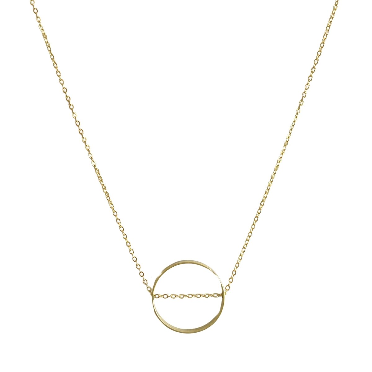 Circle Intersected Necklace - Sunday Girl by Amy DiLamarraNecklace