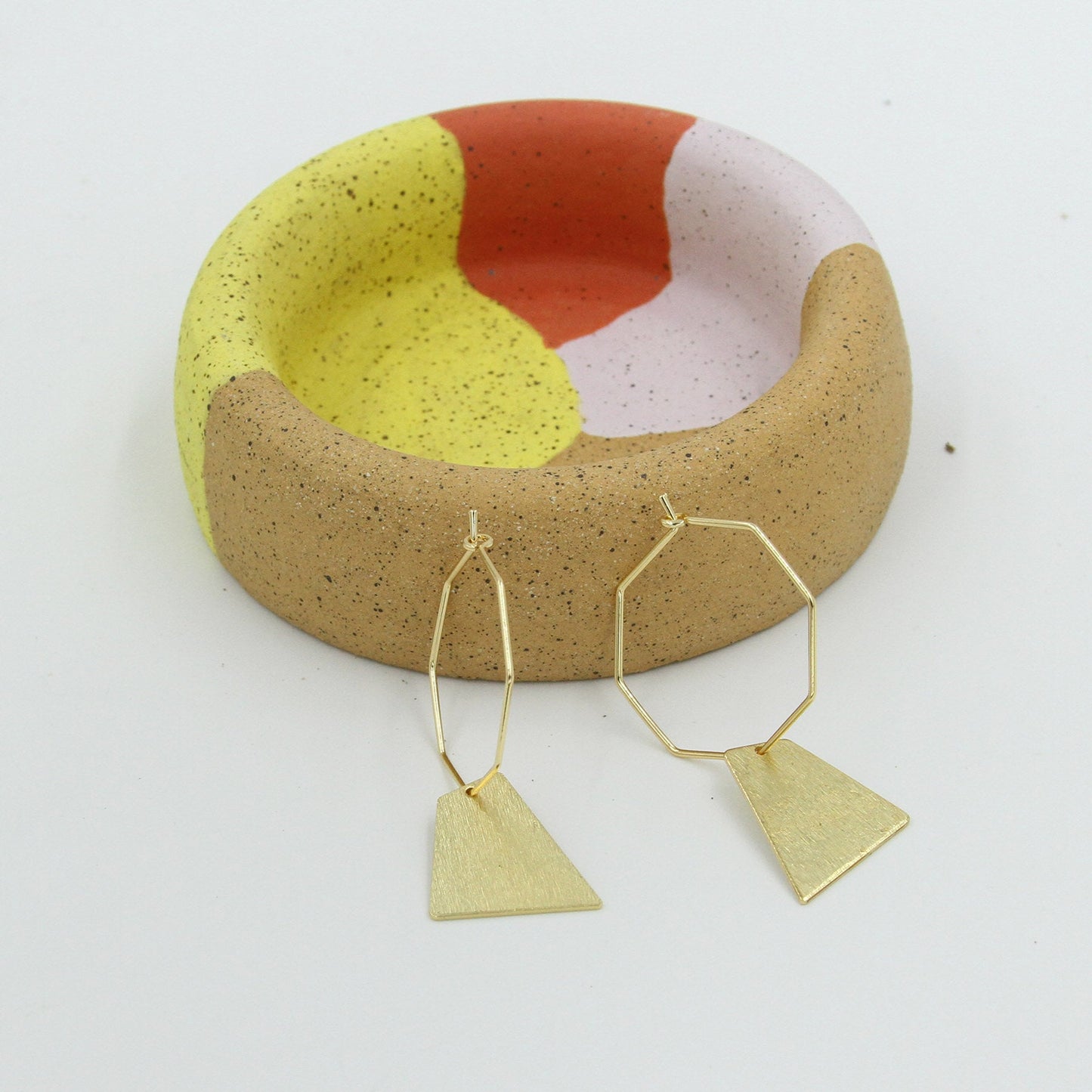 Congruent Geo Chic Hoops - Sunday Girl by Amy DiLamarraEarrings