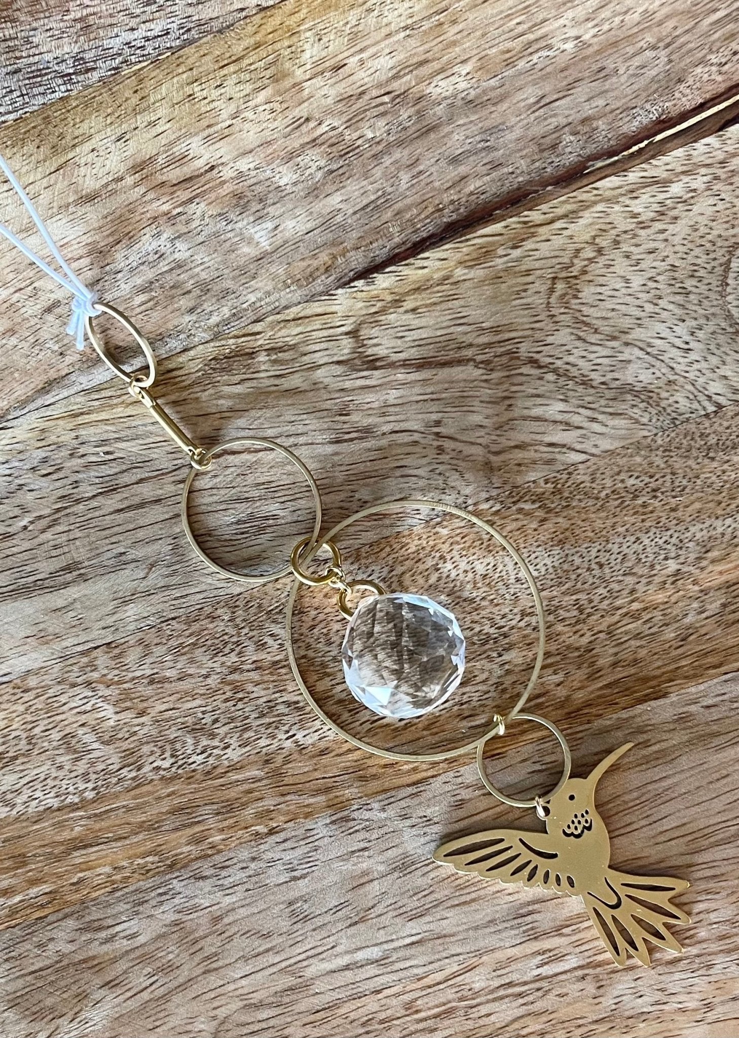 Hummingbird 6" Suncatcher - Sunday Girl by Amy DiLamarraSuncatcher