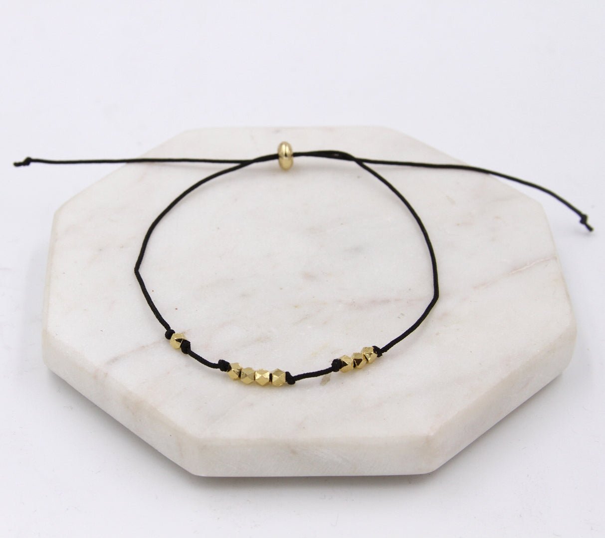 I Love You 143 Cord Bracelet - Black - Sunday Girl by Amy DiLamarraBracelet