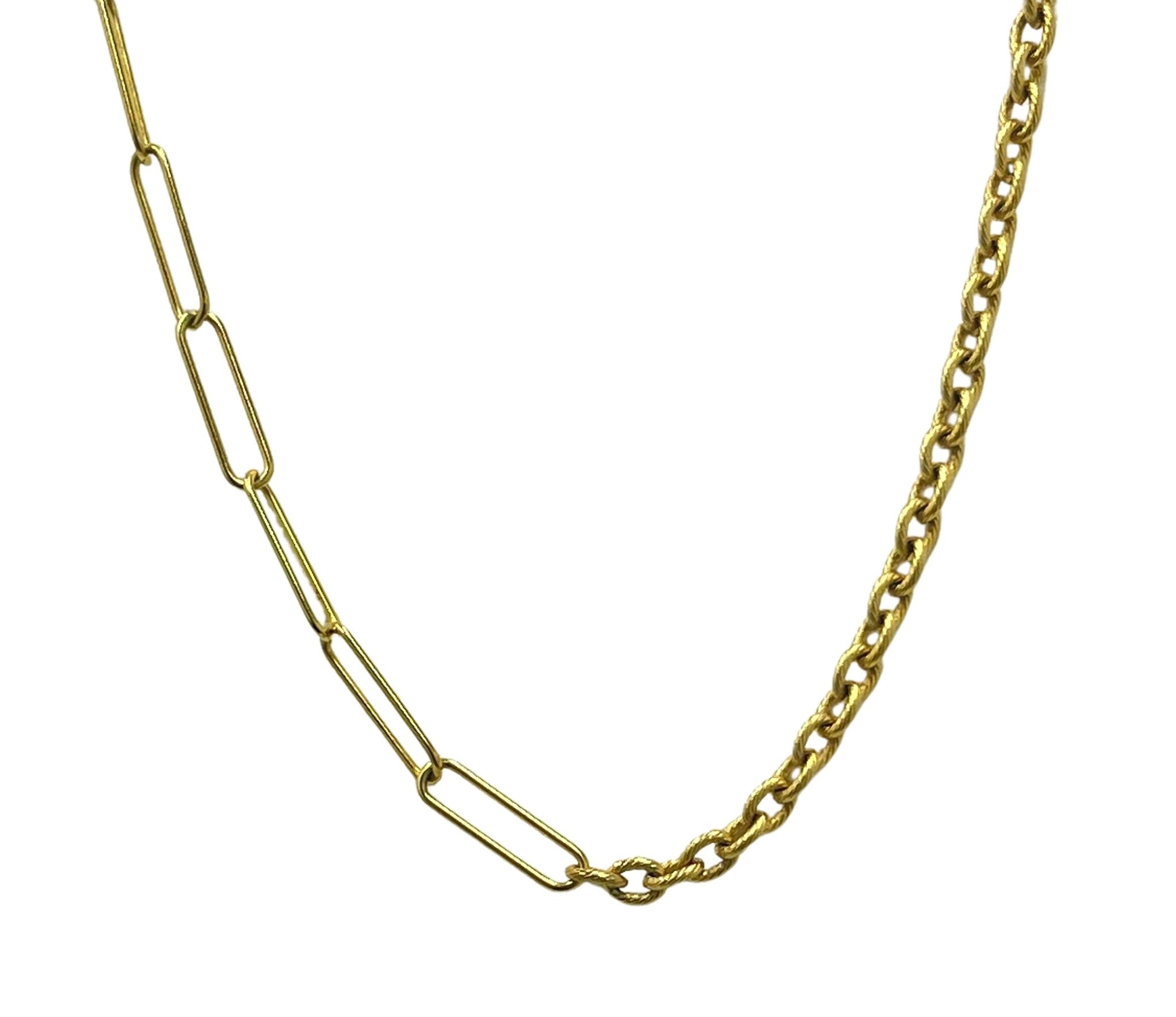 Matilda Mixed Chain Necklace - Sunday Girl by Amy DiLamarraNecklace