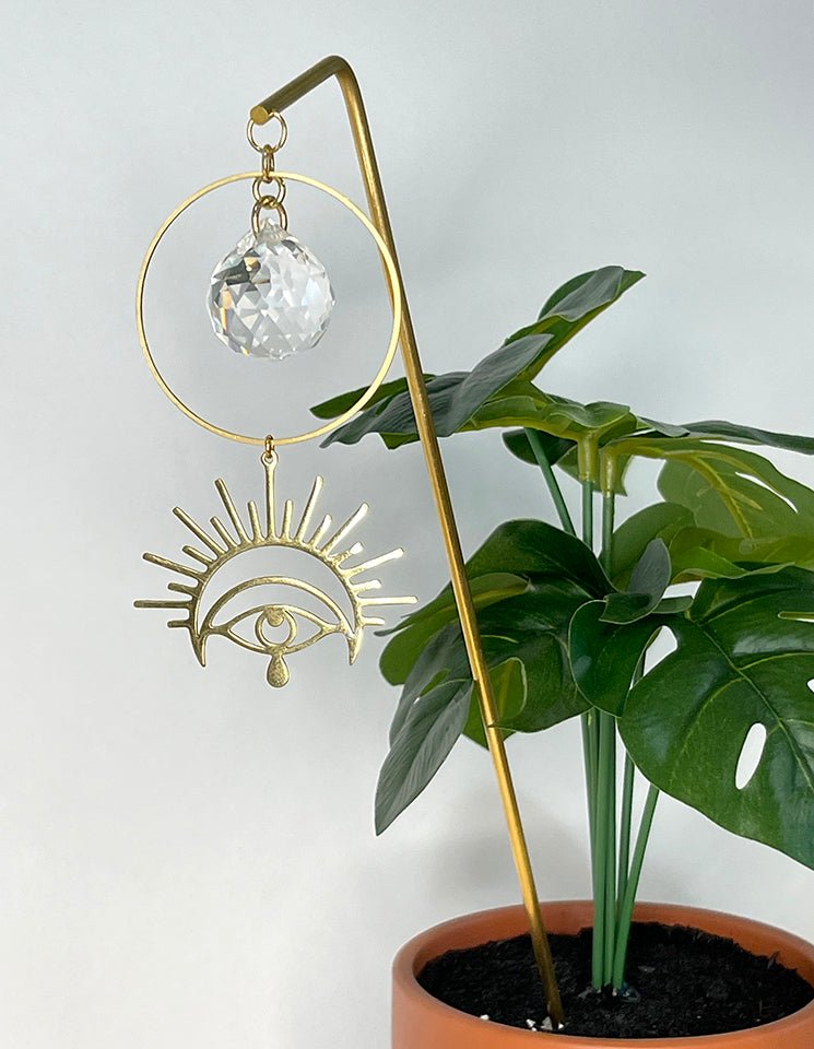 Plant Stick Sun-Rays Magic Eye with Suncatcher Crystal - Sunday Girl by Amy DiLamarraSuncatcher